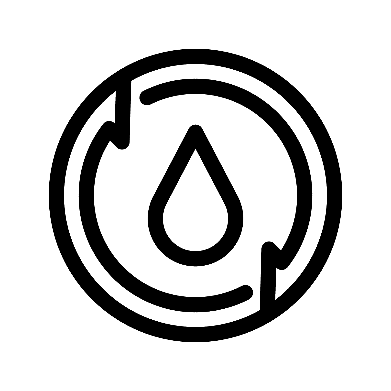 water recycle icon