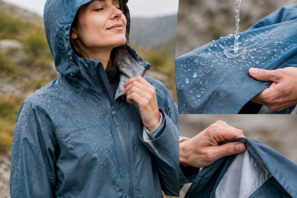 Check Water Protection and Wearer Comfort Separately