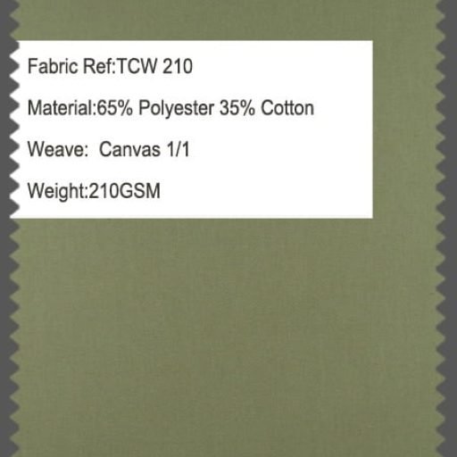 TC 6535 210 water proof tent fabric