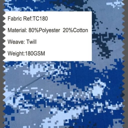 TC180 TWILL 8020 Camouflage