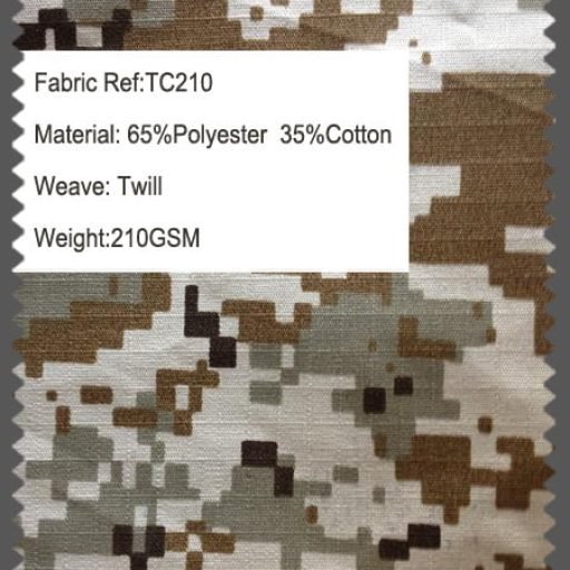 TC210 TWILL 6535 Camouflage