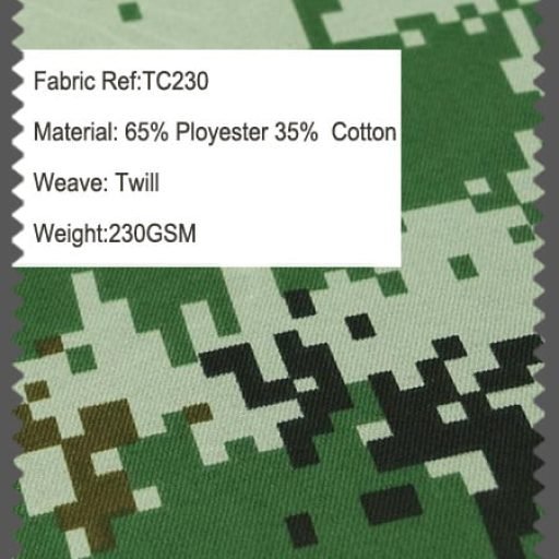 TC230 TWILL 6535 Camouflage