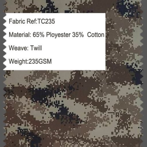 TC235 TWILL 6535 Camouflage